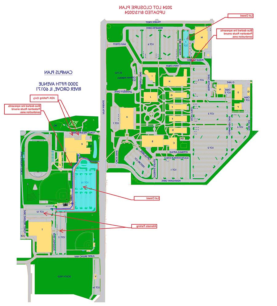 Parking Lot Closures